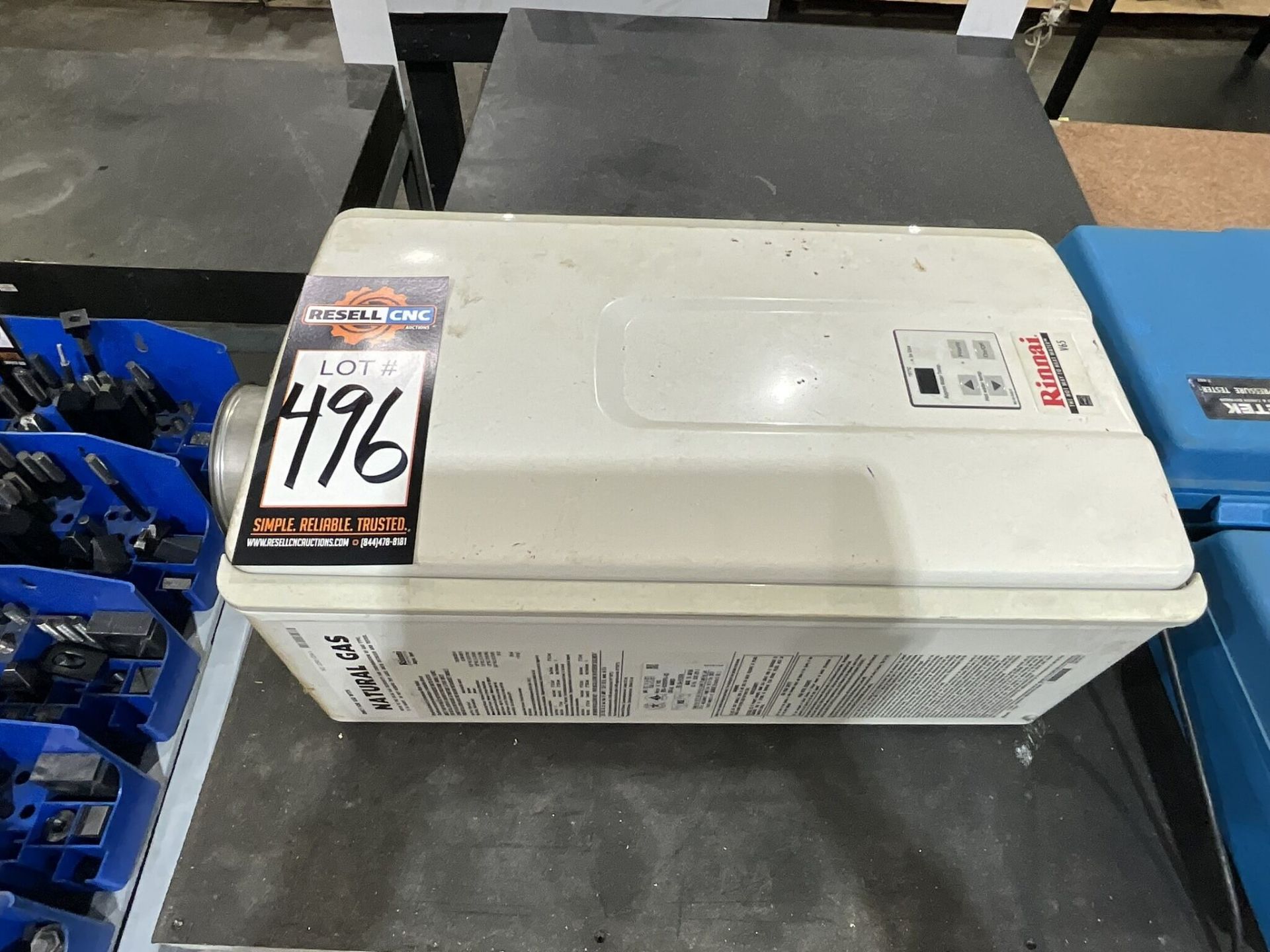 V65i Rinnai Continuous Water Heater, Natural Gas, Model V65i