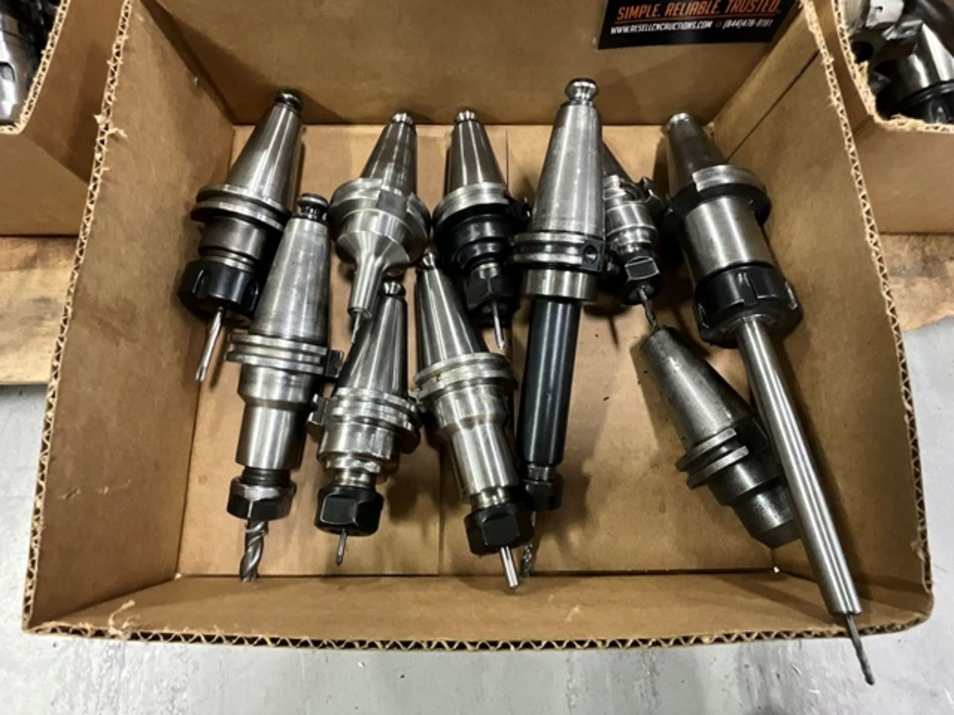 (10) CAT 40 Tool Holders
