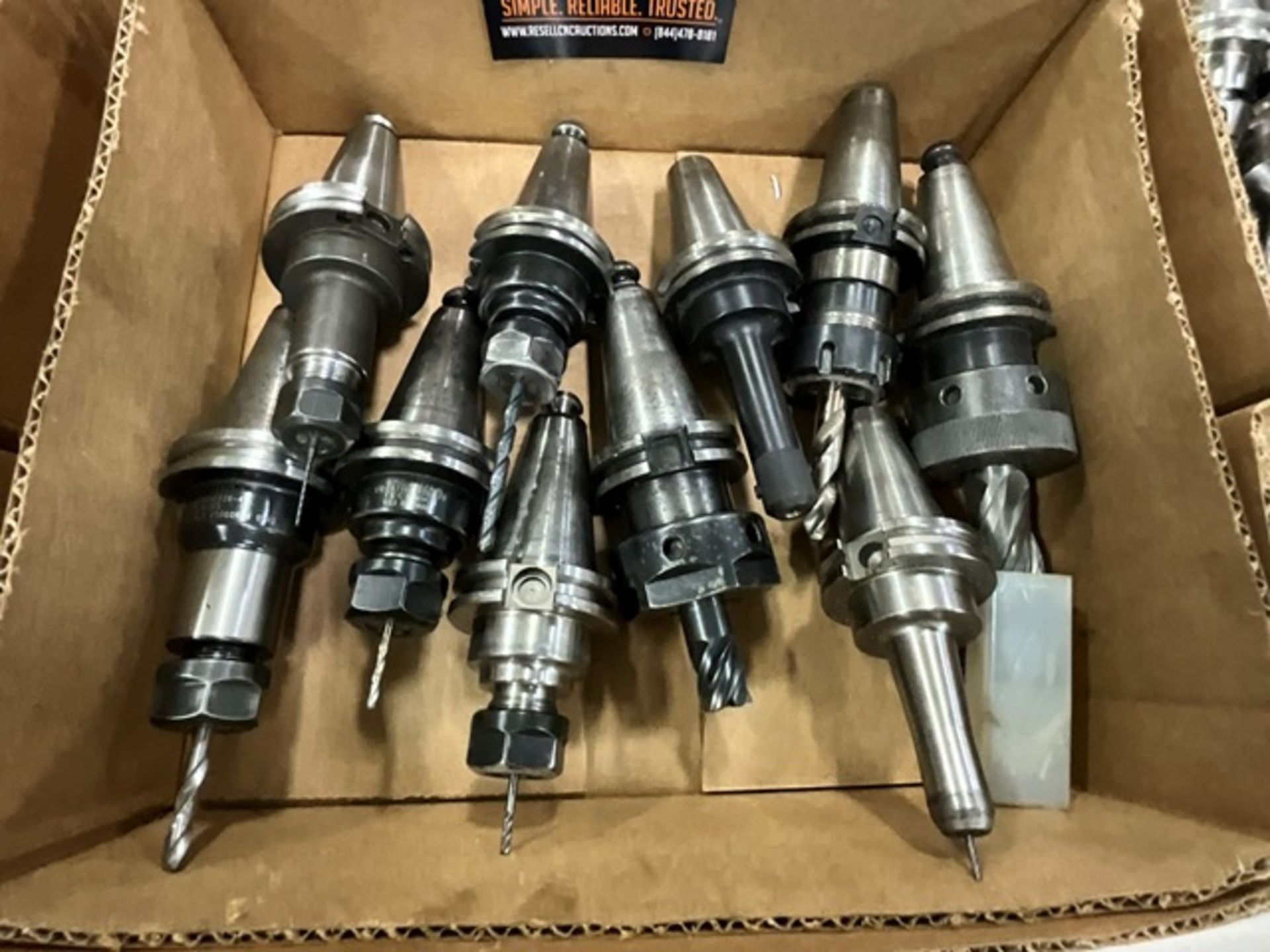 (10) CAT 40 Tool Holders