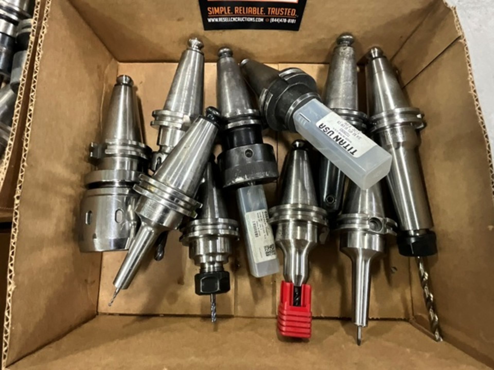 (10) CAT 40 Tool Holders