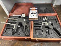 (2) Starrett Snap Gages