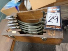 (4) Mitutoyo Micrometers in Box