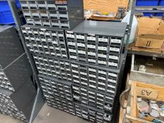 Large Assortment of Plug Gages in Drawered Storage Rack