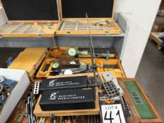 Assortment of Precision Instruments