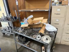 Shop Shelf with Huge Assortment of Milling Cutters