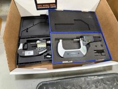 (2) Digital Micrometers