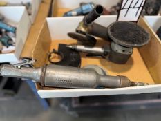 (2) Pneumatic Right Angle Grinders & (1) Pneumatic Descaler