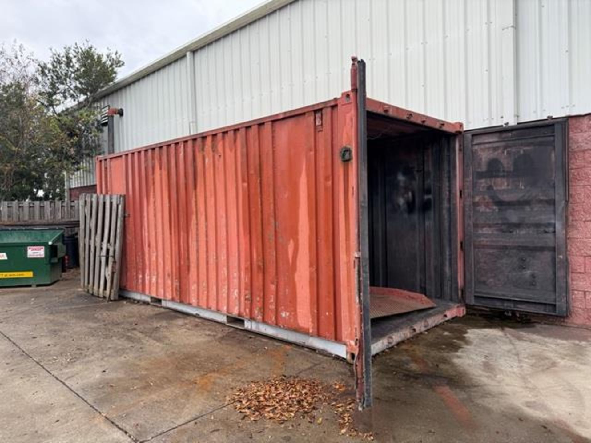 Connex Storage Racks Conex Storage Container: 10' x 20'; Racks Inside
