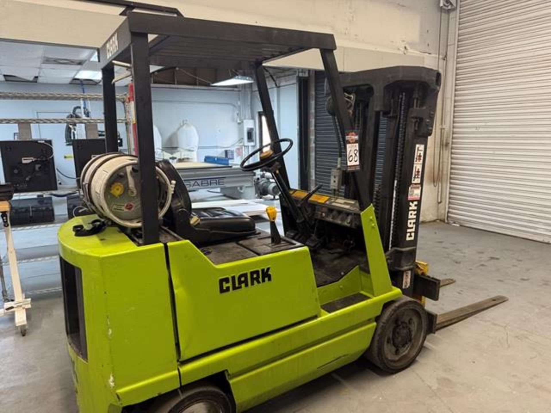 4,000lb Clark Model CCS20MB Propane Forklift