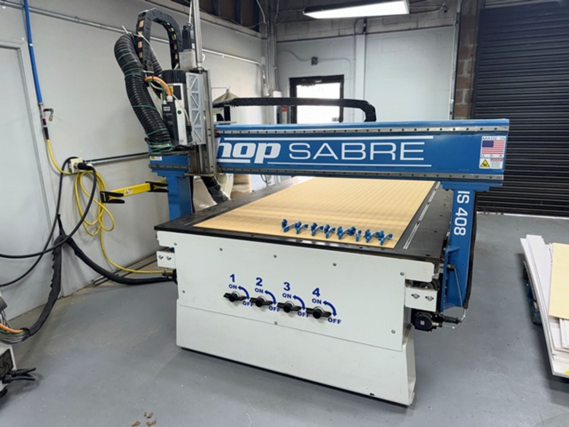 2022 Shop Sabre Model PRO408 CNC Router - Image 3 of 27