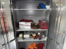 Ultra HD Shop Cabinet with Abrasive Supplies, Tape, Shop Towels, (No Brackets)