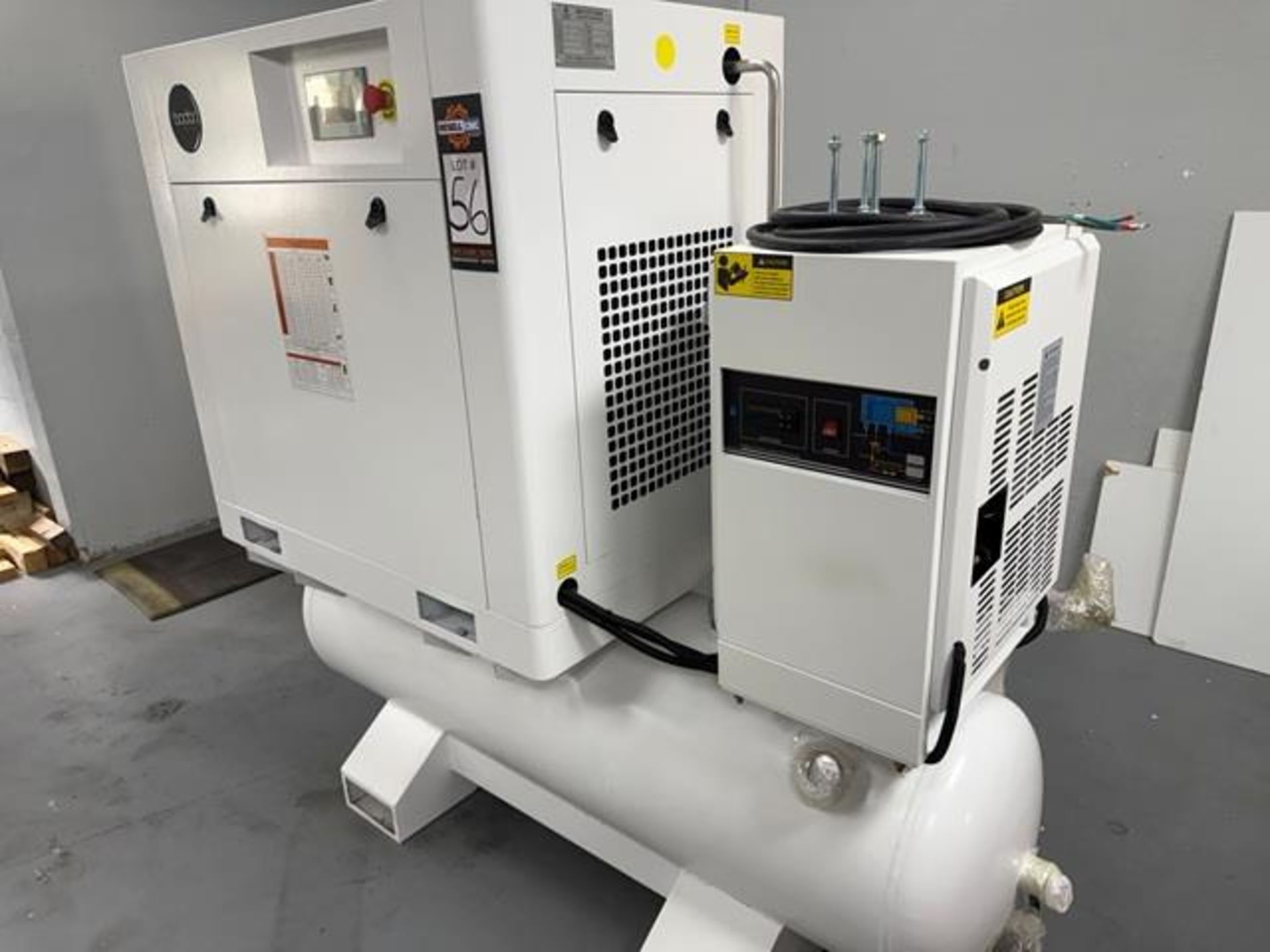 Qingdao / Bodor Model XV 15/16Y Screw Air Compressor - Image 3 of 13