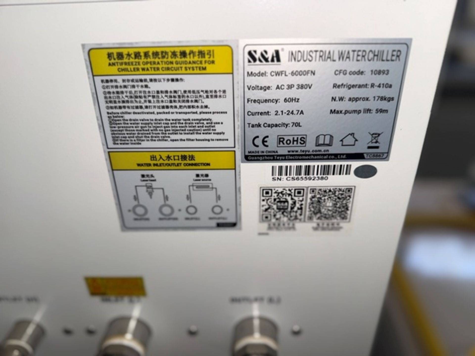 2023 6000 Watt Bodor Model 17-00-GB Fiber CNC Laser - Image 21 of 30