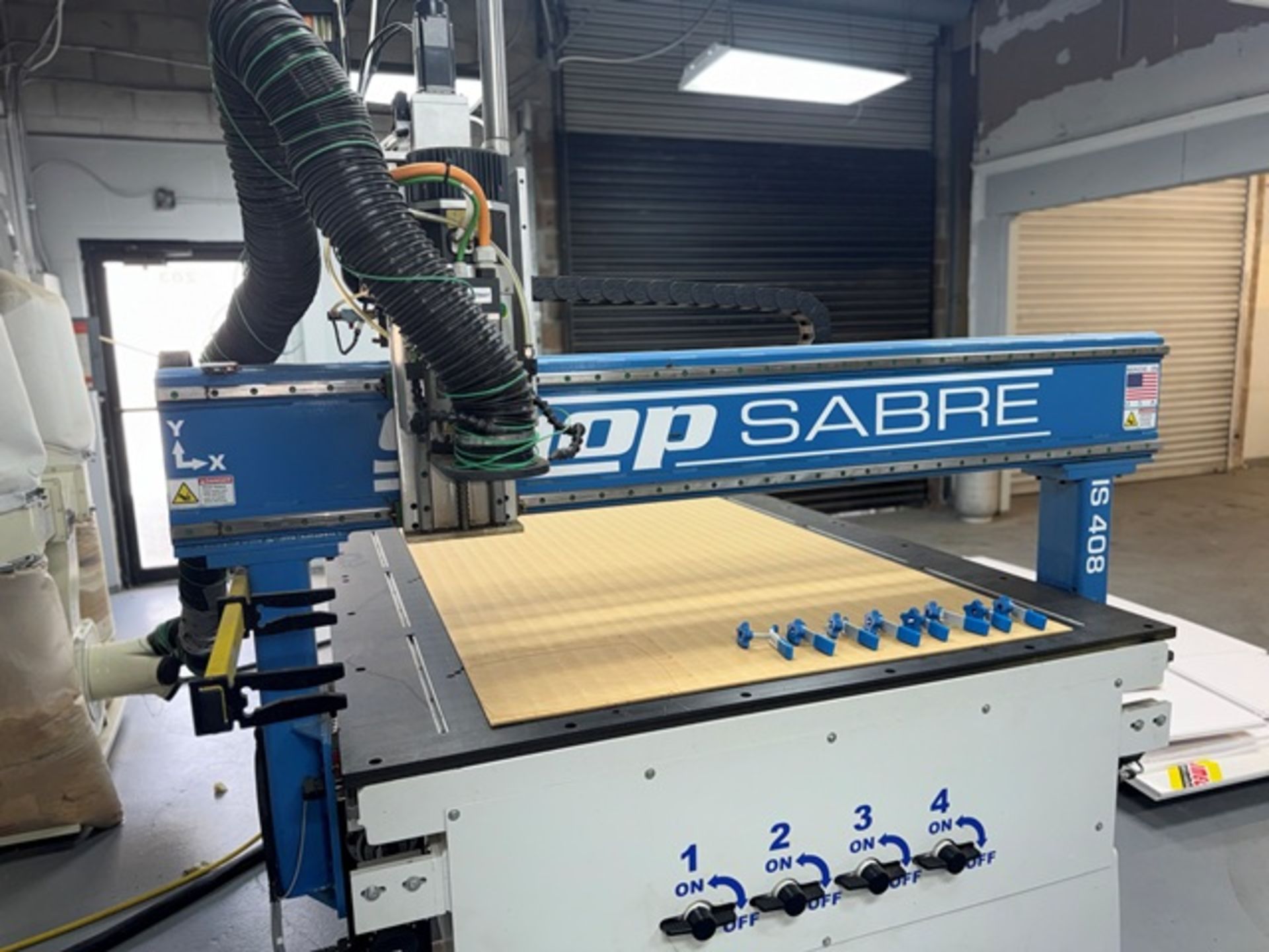 2022 Shop Sabre Model PRO408 CNC Router - Image 7 of 27