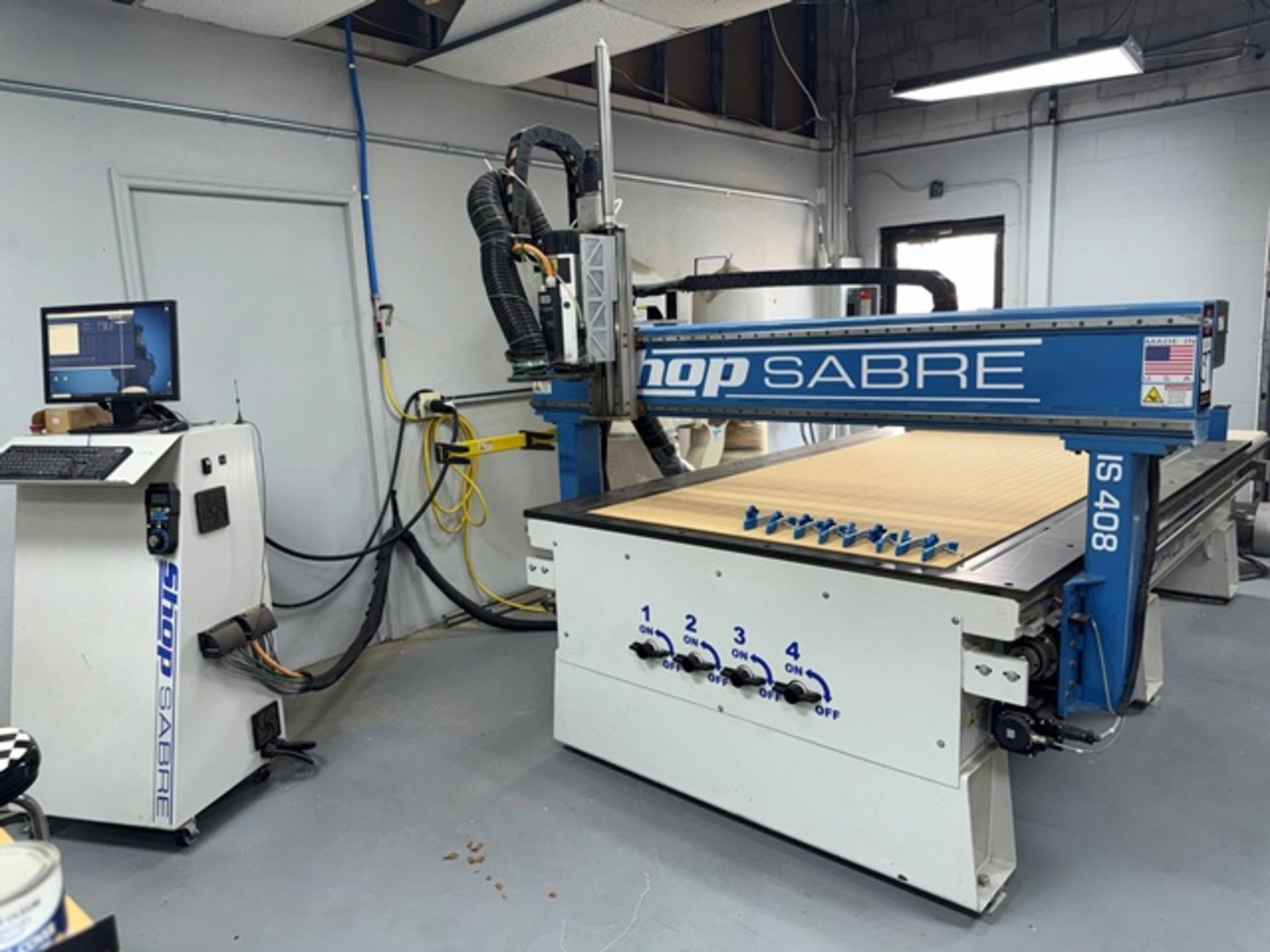 2022 Shop Sabre Model PRO408 CNC Router - Image 2 of 27