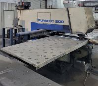 2001 Trumpf Trumatic 200 CNC Turret Punch