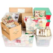 Lrg Collection of Christmas Ornaments Incl. Radko