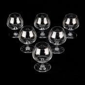Set 6 Baccarat "Degustation" Cognac Glasses