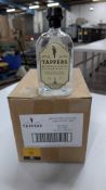 6 off 700ml bottles of Tappers 47% ABV Brightside Coastal London Dry Gin.Sold under AWRS number XQAW