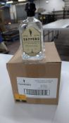6 off 700ml bottles of Tappers 47% ABV Brightside Coastal London Dry Gin.Sold under AWRS number XQAW