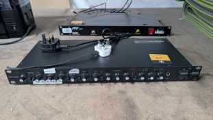 IMG Stageline Model: MMX-602/SW Rack- Mountable Microphone Line Mixer.