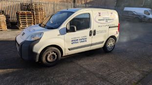 LT61 AUU, Peugeot Bipper Professional HDI Van, 5 Speed Manual gearbox, 1399cc Diesel Engine. Colour: