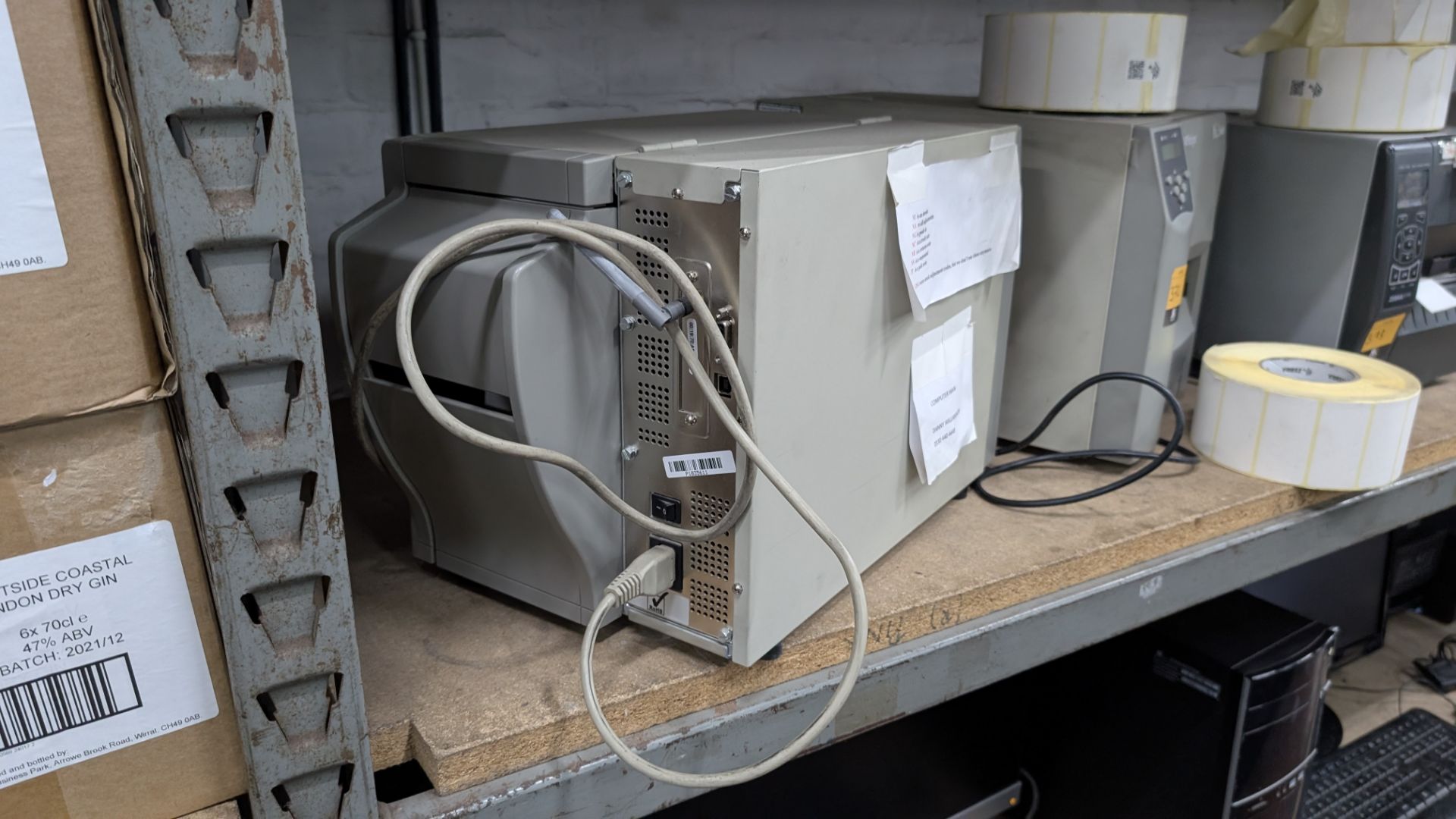 1 off Zebra S4M Stripe Label Printer - Image 8 of 9