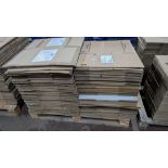 Contents of a Pallet of Cardboard Boxes in assorted sizes