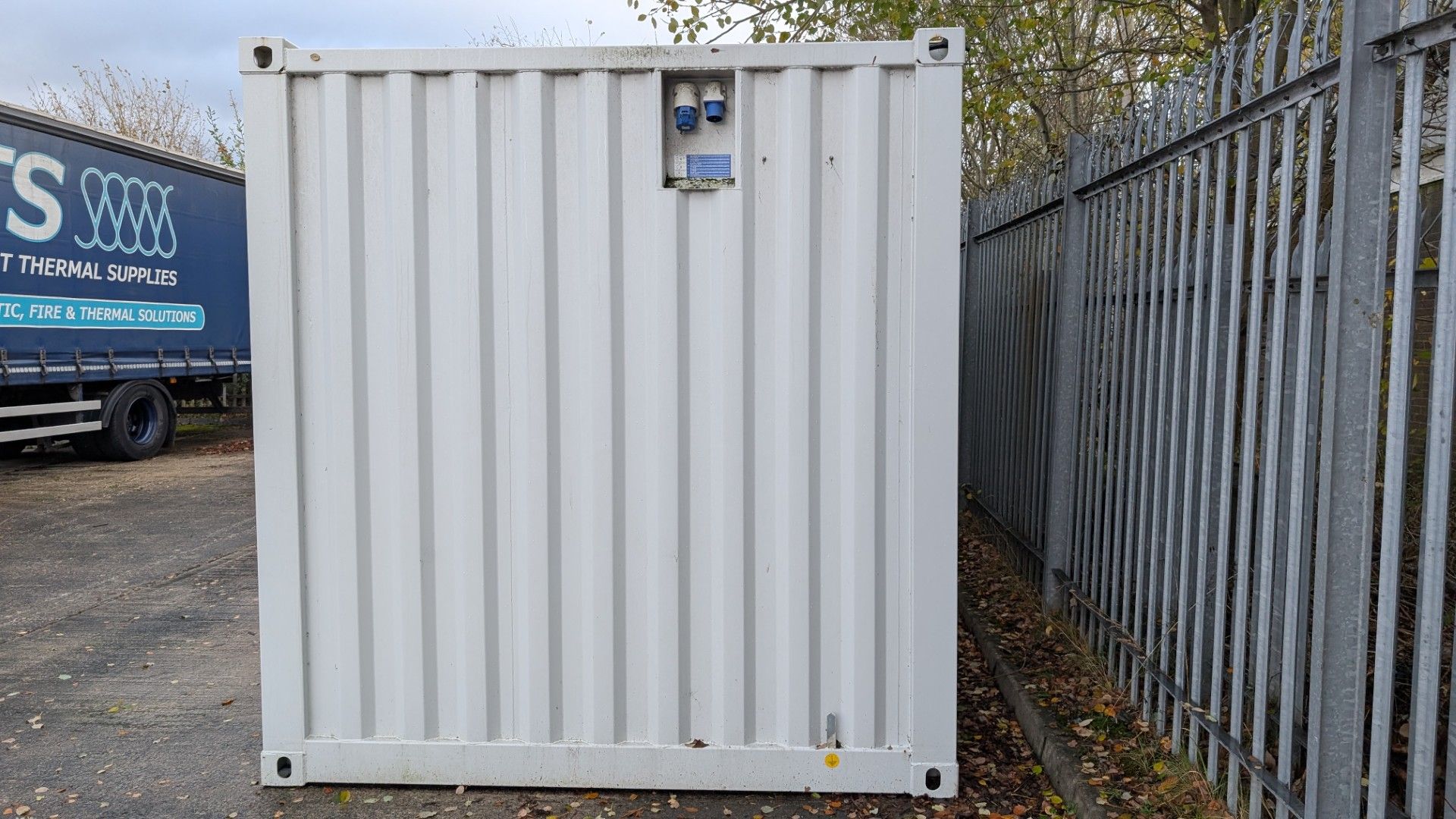 Shipping Container-Based Workshop with Industrial Parts Washer and Spray Booth. This lot comprises a - Image 10 of 31