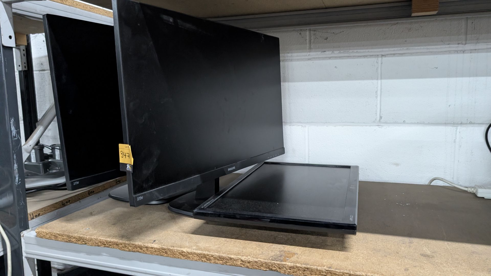 3 off assorted Widescreen Monitors - all with some damage