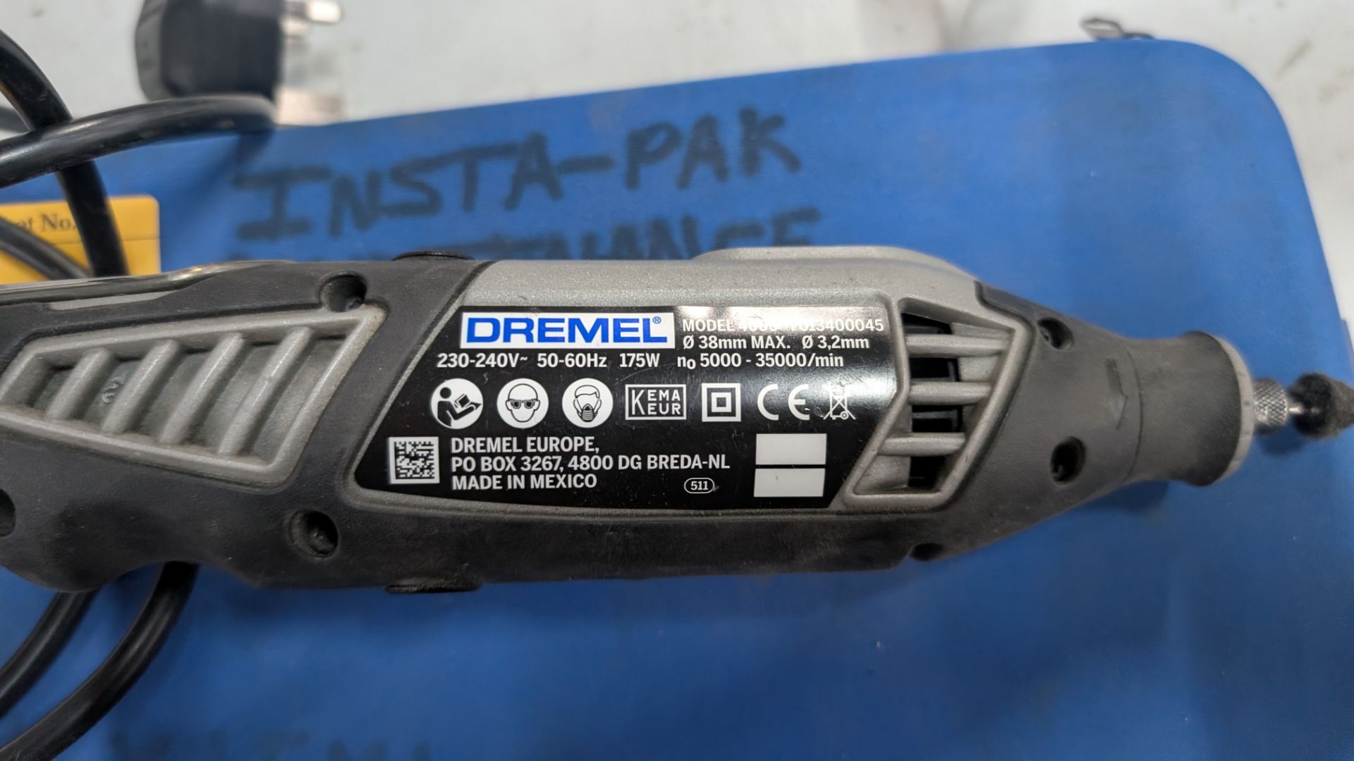 1 off Dremel 4000 Multi Tool in soft case - Image 9 of 13