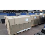 180 off Very Large Corrugated Pallet-Sized Cases, plus 180 lids for use with same. This lot comprise