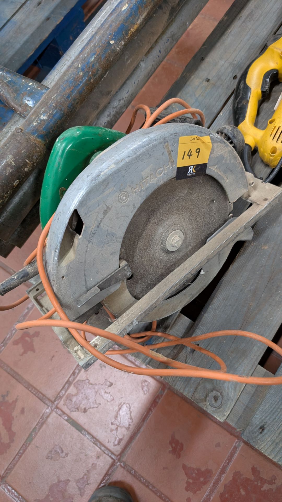 1 off Hitachi Handheld Electric Circular Saw - Image 5 of 10