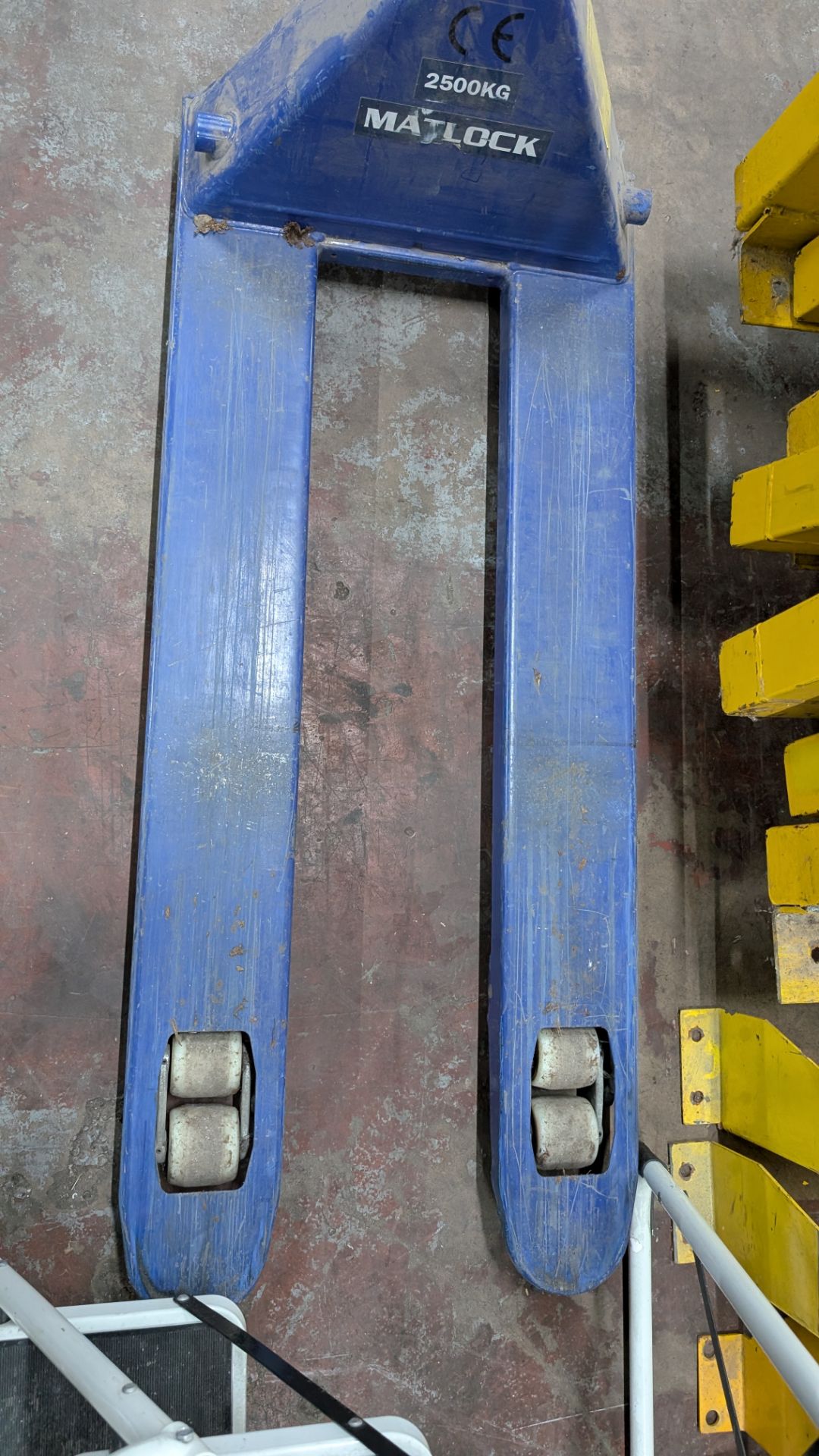 1 off Matlock Euro Pallet Truck. 2.5-Ton capacity - Image 5 of 8