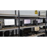 3 off Dell Optiplex 7020 Tower Computers, each including widescreen monitor, keyboard and mouse