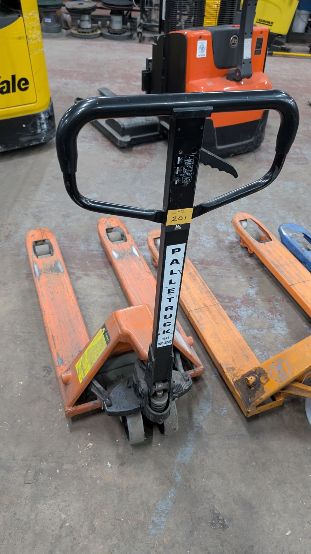 1 off Euro Pallet Truck - Image 3 of 14