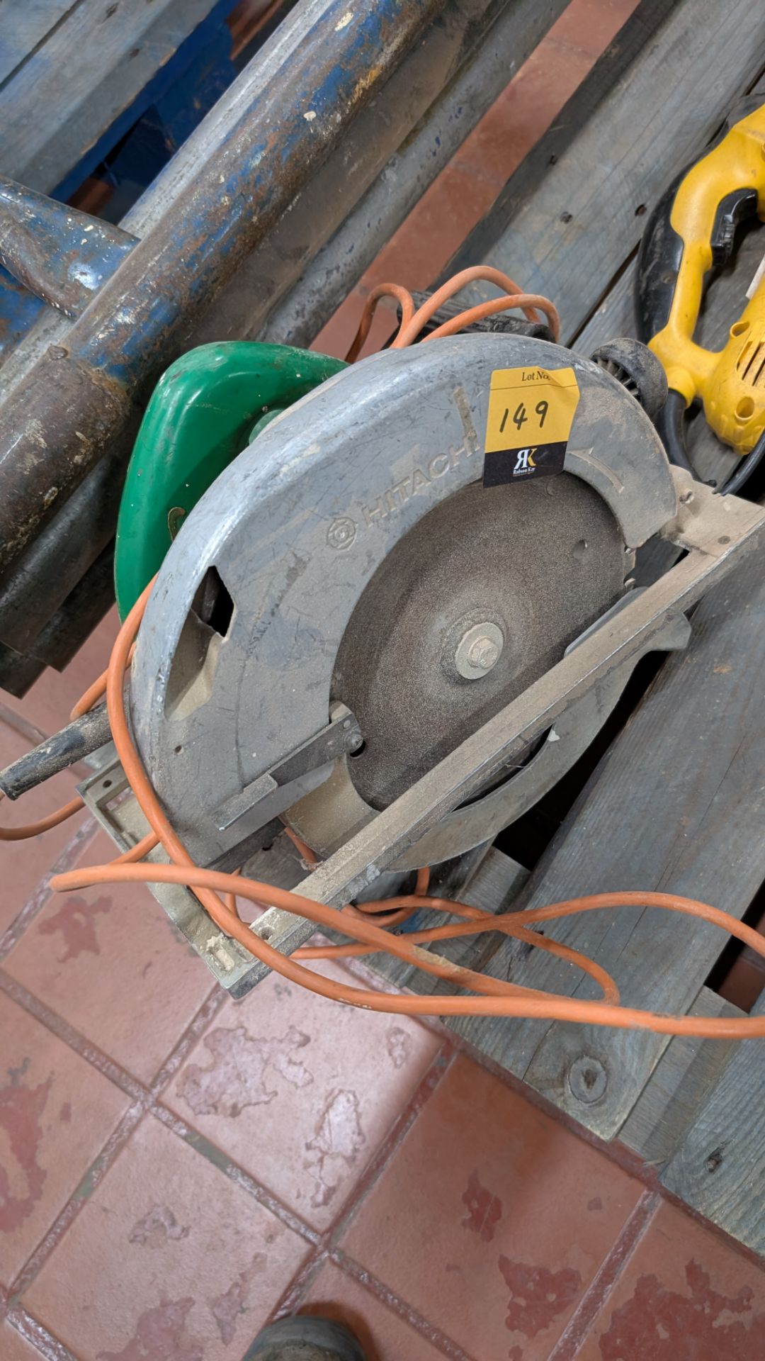 1 off Hitachi Handheld Electric Circular Saw - Image 4 of 10