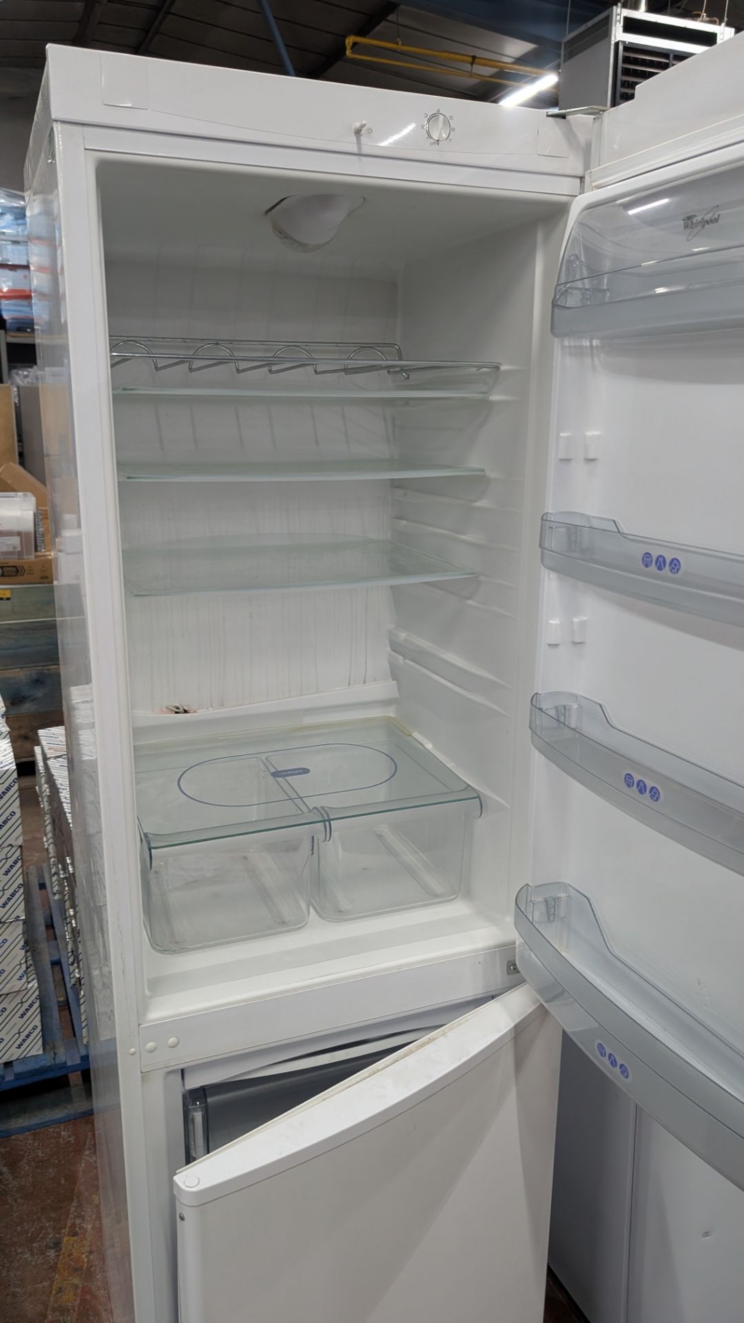 2 off Fridge Freezers by Whirlpool and Hotpoint - Image 5 of 14