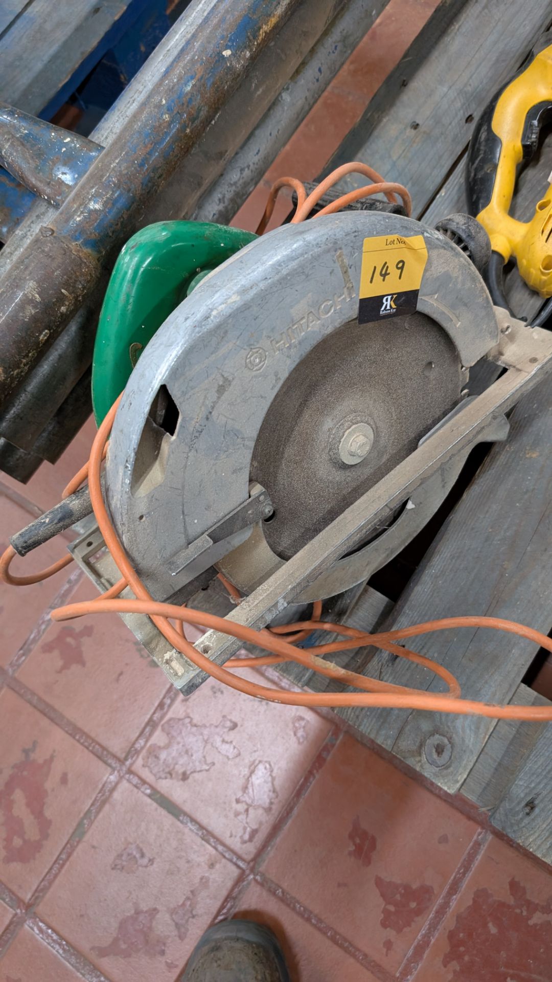 1 off Hitachi Handheld Electric Circular Saw - Image 3 of 10