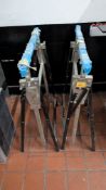 2 off Folding Trestle Stands