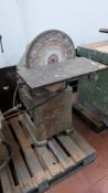 1 off Wadkin Bursgreen Disc Sander with Allen West brake