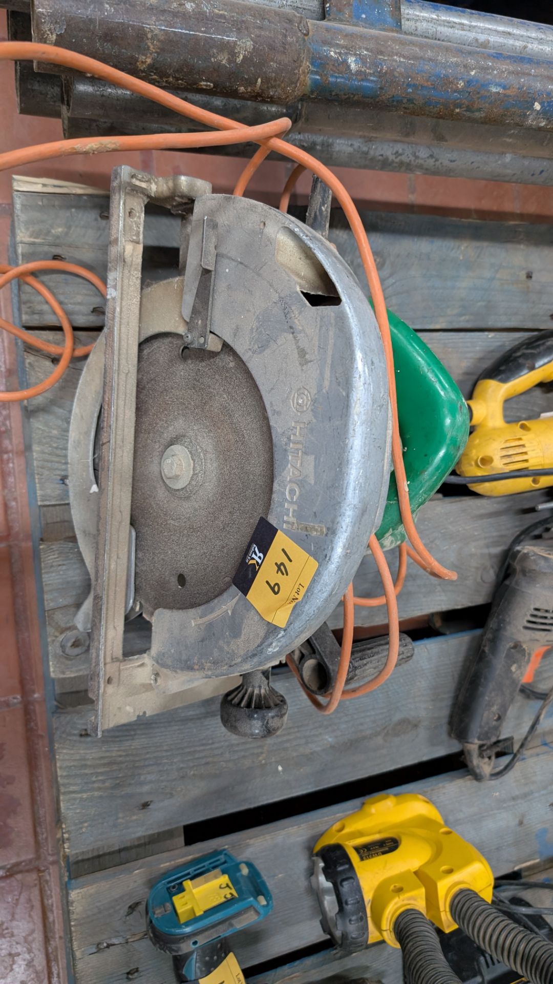 1 off Hitachi Handheld Electric Circular Saw - Image 8 of 10