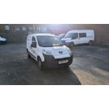 YD13 VPJ, Peugeot Bipper S HDI Van, 5-Speed Manual Gearbox, 1248cc Diesel Engine. Colour: White. Fir