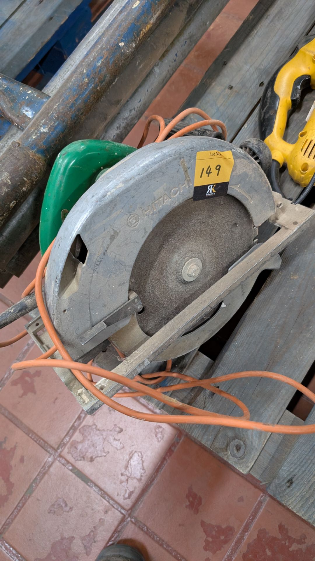 1 off Hitachi Handheld Electric Circular Saw - Image 6 of 10