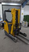 Junheinrich Model: ETV 114, Electric Side Loading/Reach Forklift Truck, including Charger. Serial No