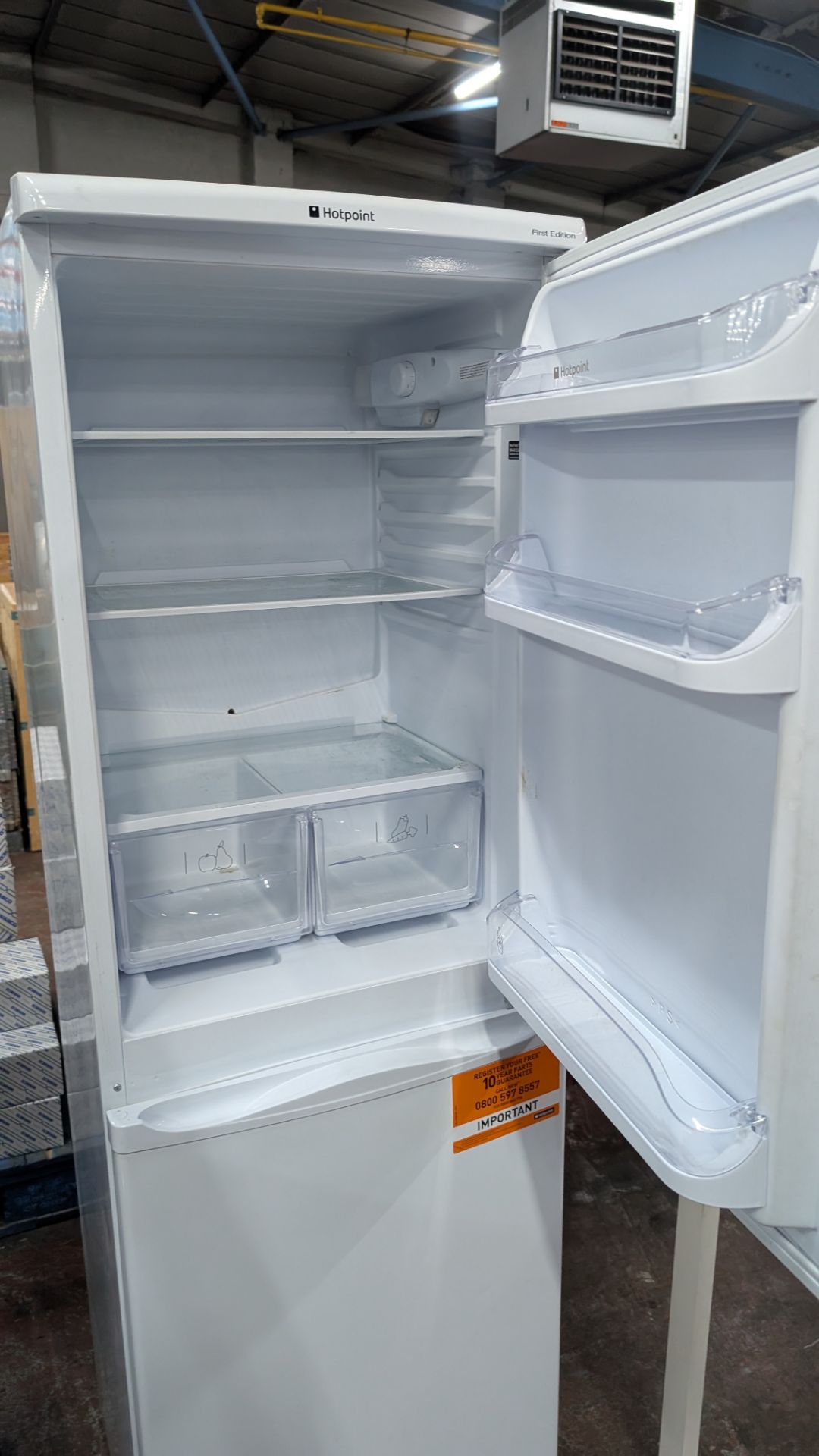 2 off Fridge Freezers by Whirlpool and Hotpoint - Image 11 of 14
