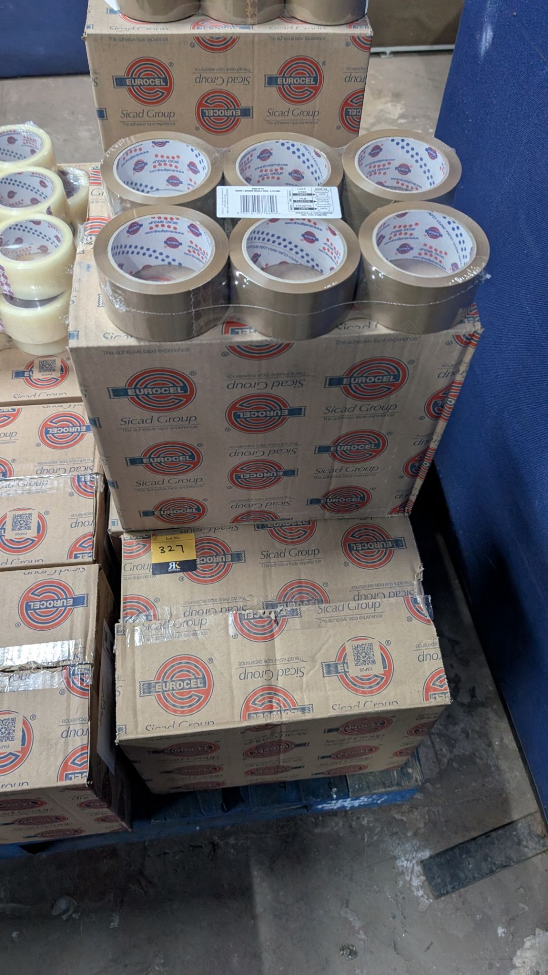 114 Rolls of Brown Tape - This lot comprises 3 x full boxes, plus one additional pack of 6 rolls - Image 6 of 9