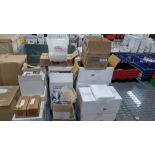 Contents of a Pallet of assorted sized Grip Seal Bags, plus quantity of other clear bags and similar