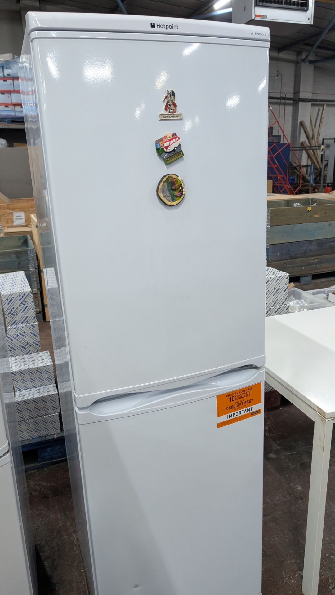 2 off Fridge Freezers by Whirlpool and Hotpoint - Image 10 of 14