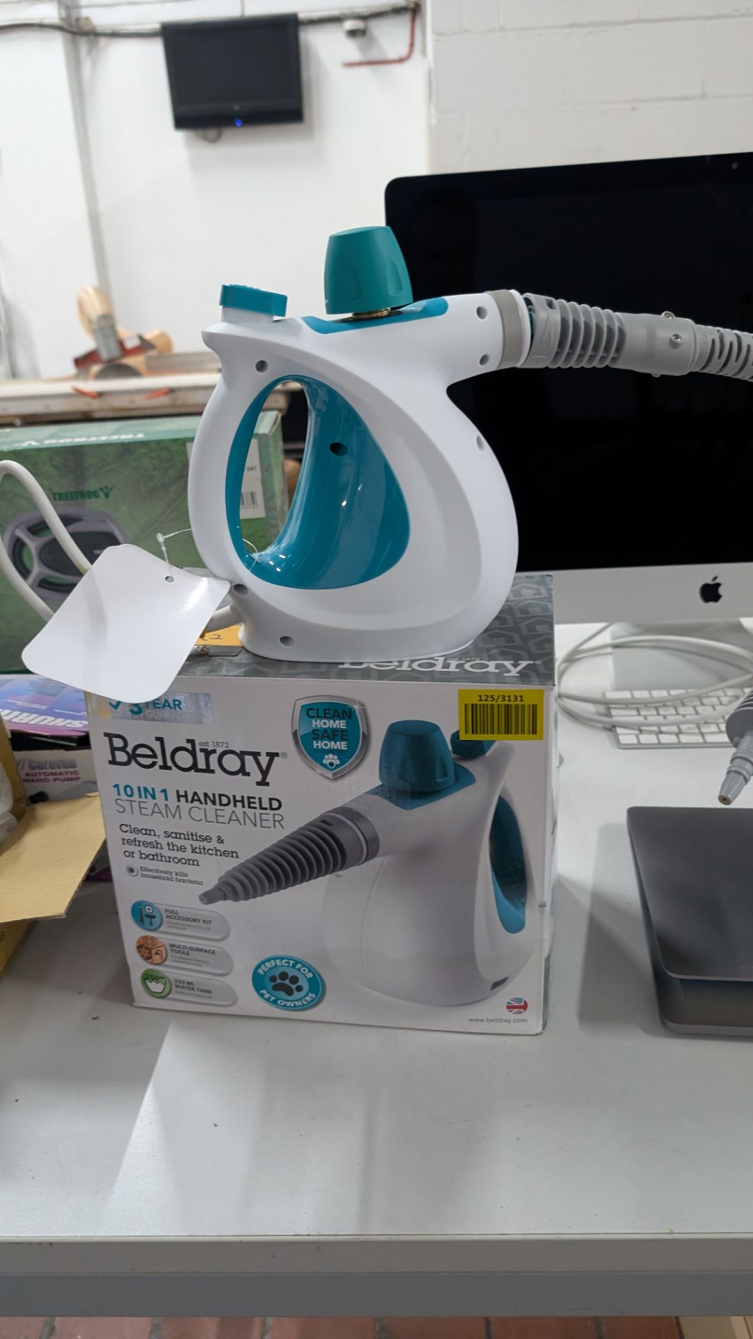 Beldray Handheld Steam Cleaner - Image 8 of 11